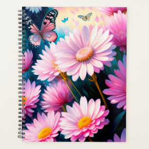 Marguerites et papillons