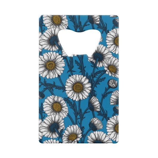 Marguerites sur bleu (Devant)