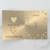 Mari de carte personnalisée 50e anniversaire de Ma (Intérieur)