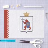 Mari El Flag Tissuepapier (Craft)