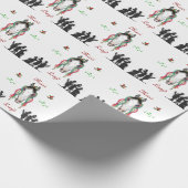 Mari Lwyd Gift Wrap Cadeaupapier (Hoek)