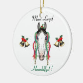 Mari Lwyd Ornament (Links)