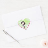 Mari : Sticker Coeur (Enveloppe)