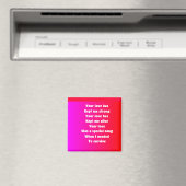 mari valentine's day frigo magnets (In Situ (Lave-vaisselle))