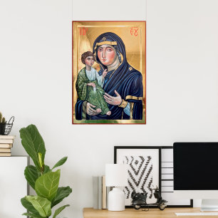 Maria Advocata Nostra Icoon Poster