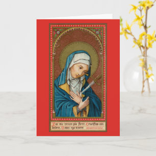 Maria als Mater Dolorosa (Moeder van Smarten) (SAU Kaart