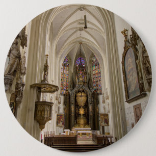 Maria Am Gestade, Wenen Oostenrijk Ronde Button 6,0 Cm