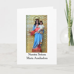 María, Auxiliadora de los Cristianos Kaart