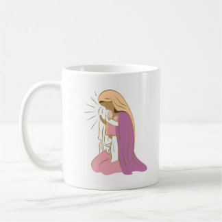 Maria & Baby Jezus Kerstmis voor Christenen Koffiemok