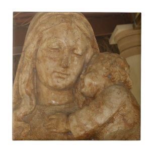 Maria & Baby Jezus Tegeltje