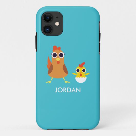 Maria & Bandit the Chickens Case-Mate iPhone Case (Achterkant)