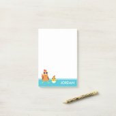 Maria & Bandit the Chickens Post-it® Notes (Op bureau)