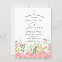 Maria Baptism Uitnodiging