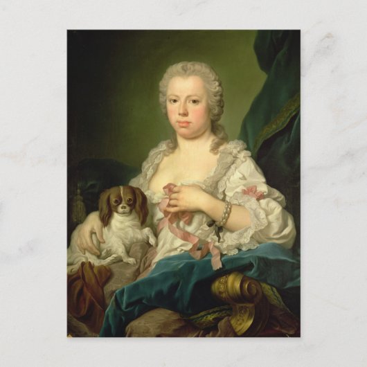 Maria-Barbara de Braganza Briefkaart (Voorkant)
