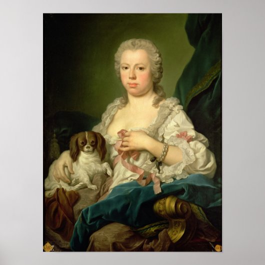 Maria-Barbara de Braganza Poster (Voorkant)