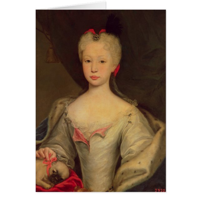 Maria Barbara de Braganza Queen de l'Espagne (Devant)