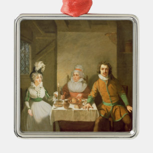 Maria Bland als Josephine Metalen Ornament