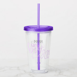 Maria Bridesmaid Tumbler Acryl Drinkbeker