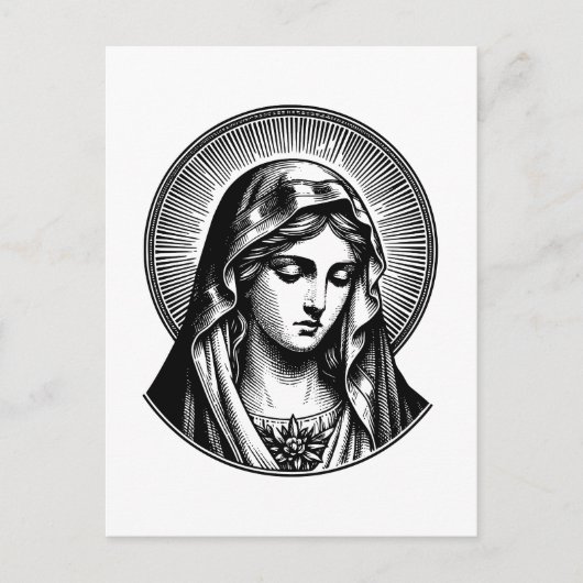  Maria Briefkaart (Voorkant)