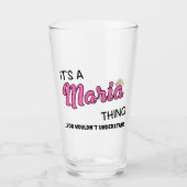 Maria ding dat je niet zou begrijpen glas (Voorkant)