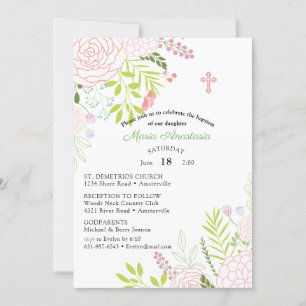 Maria Doop Uitnodiging