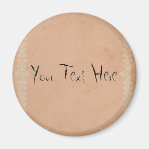 Maria Flowers Large, 3-inch Round Magnet Magneet