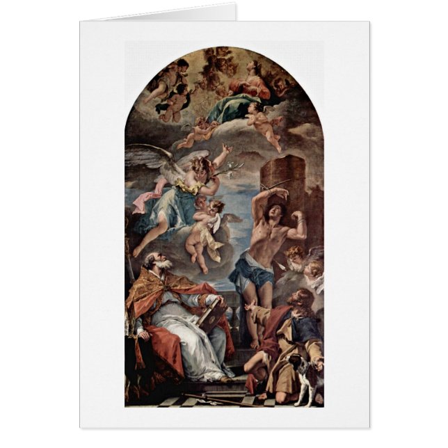 Maria Gloria par Sebastiano Ricci (Devant)