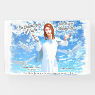 Maria-Hemelvaart naar de hemel 2 Spandoek