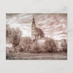 Maria Himmelfahrt Cathedral Vintage Feestdagenkaart