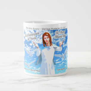 Maria in de hemel extra grote beker