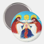 Maria in de hemel magneet (Voorkant / Achterkant)