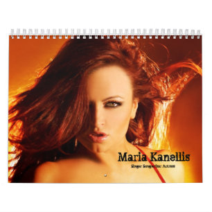 Maria Kanellis, Singer/Songwriter/Actress Calendar Kalender