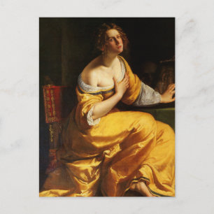 Maria Magdalena door Artemisia Gentileschi Ansicht Briefkaart