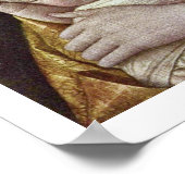 Maria met het slapende kind van Andrea Mantegna Poster (Hoek)