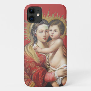 Maria met kind iPhone 11 hoesje