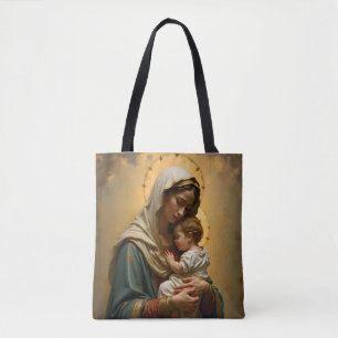 Maria met kindje Jezus Draagtas