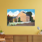Maria Mitchell's Birthplace Canvas Afdruk (Insitu (Woonkamer))