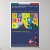 Maria Montessori Poster (Voorkant)