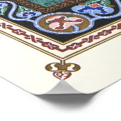 Maria Morenva van Boris Zvorykin Poster (Hoek)