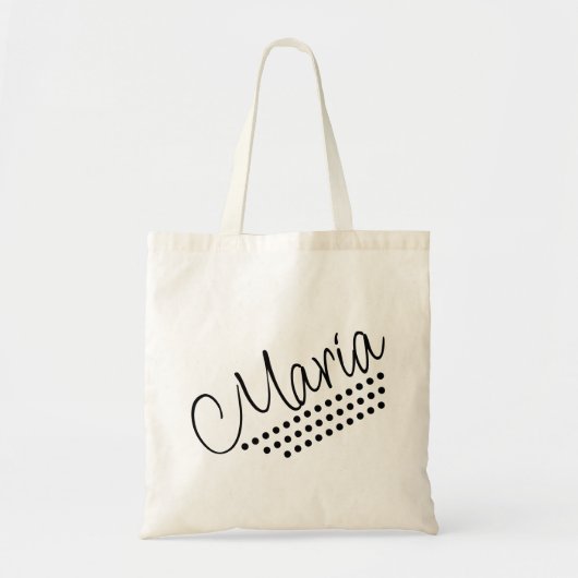 Maria-naam Tote Bag (Voorkant)