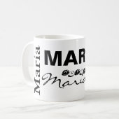 MARIA - Personnaliser La Mug (Devant gauche)