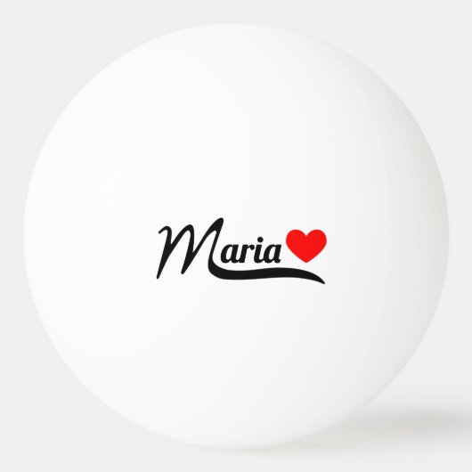 Maria Pingpongballen (Voorkant)