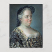 Maria Theresa, Empress of Austria, 1762 Briefkaart (Voorkant)