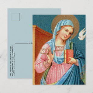 Maria, uit F. Lippi's Onbevlekte Ontvangenis (Deta Briefkaart