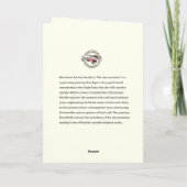 Maria-verkondiging Religieus Kaart (Achterkant)