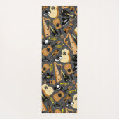 Mariachi Band Pattern Yogamat (Achterkant)