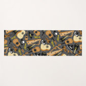 Mariachi Band Pattern Yogamat (Voorkant (horizontaal))