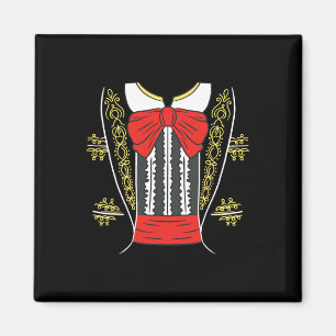 Mariachi Charro Mexican Costume for Cinco de Mayo Magneet