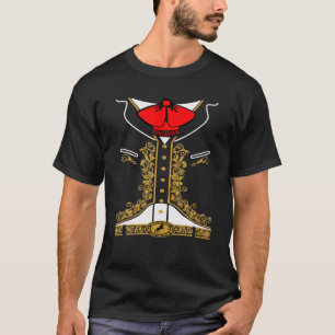 Mariachi Charro Mexican Costume for Cinco de Mayo T-shirt