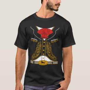 Mariachi Charro Mexican Costume T Shirt T Shirt